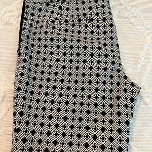 Tory Burch Printed Straight Leg Pants
